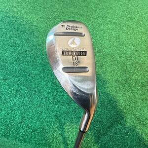 ProKennex 18° Dominator Driving Iron Hybrid RH S Flex Titanium Rescue Club